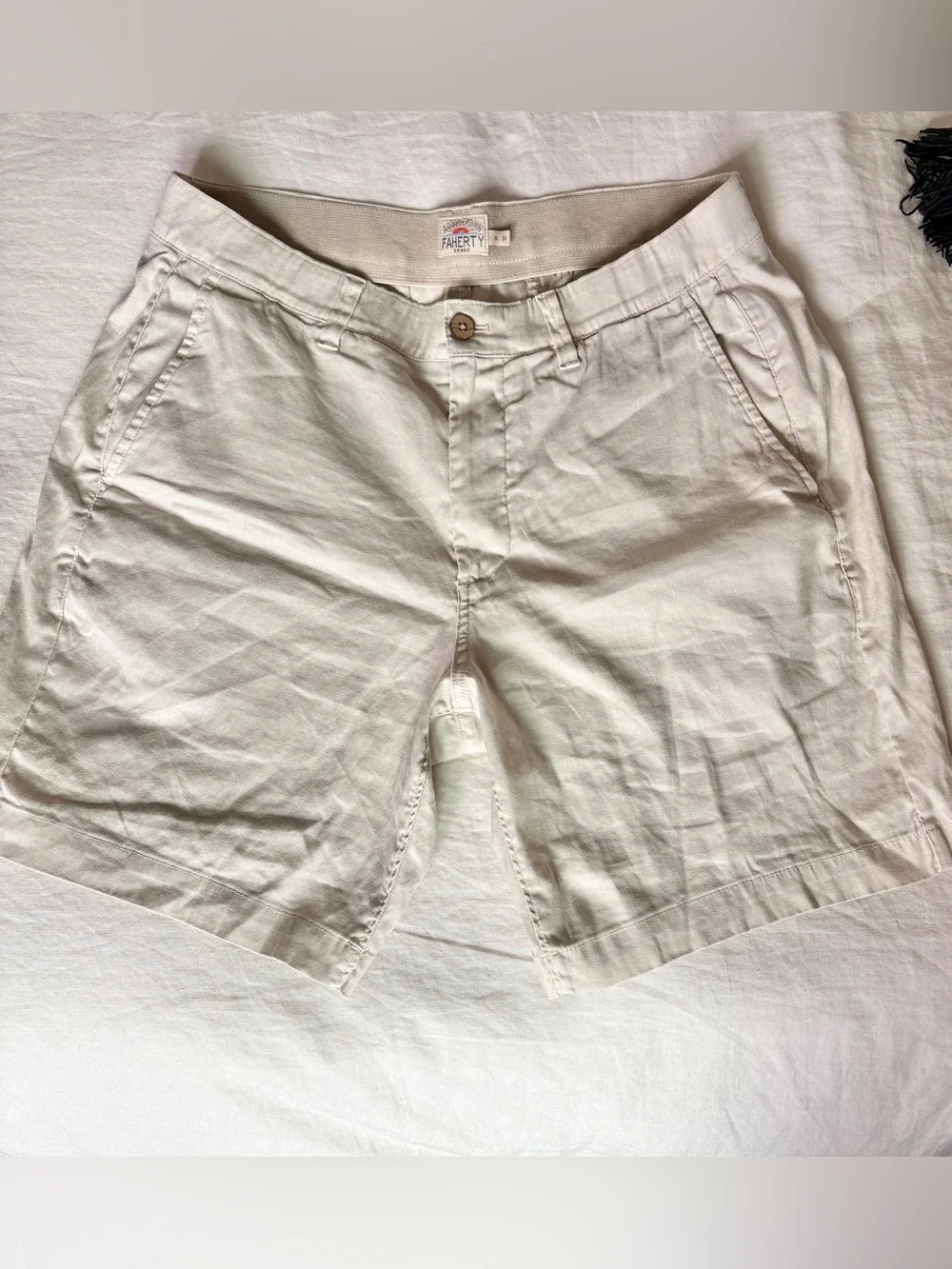Faherty Linen Shorts